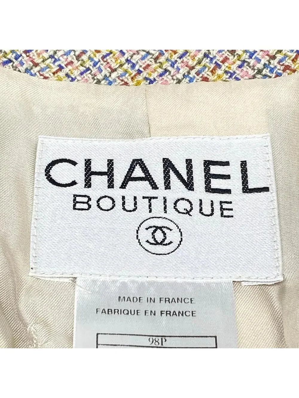Chanel Beige Pink Multi [Outer #300476C76B